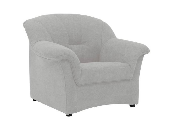 Mid.you Sessel, Hellgrau, Kunststoff, Uni, 99x84x82 cm, Made in EU, Wohnzimmer, Sessel, Sonstige Sessel