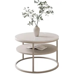 COUCHTISCH CIRI SLIM KASCHMIR HOCHGLANZ mit Regal
