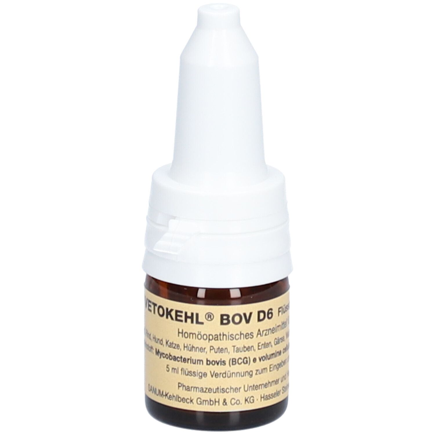 Vetokehl BOV D 6 Tropfen vet. 1x5 ml