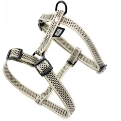 Martin Sellier Nylon Hundegeschirr Punkt (25, Hund, Spazieren), Halsband + Leine