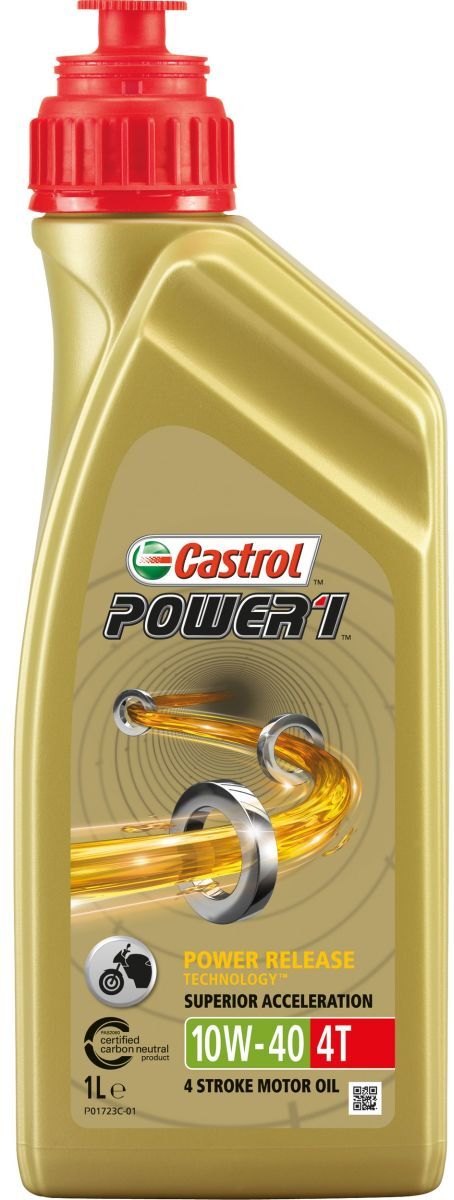 Motoröl CASTROL 464967 Power 1 10W40 4T 1L