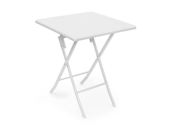 Gartentisch klappbar BASTIAN Weiss