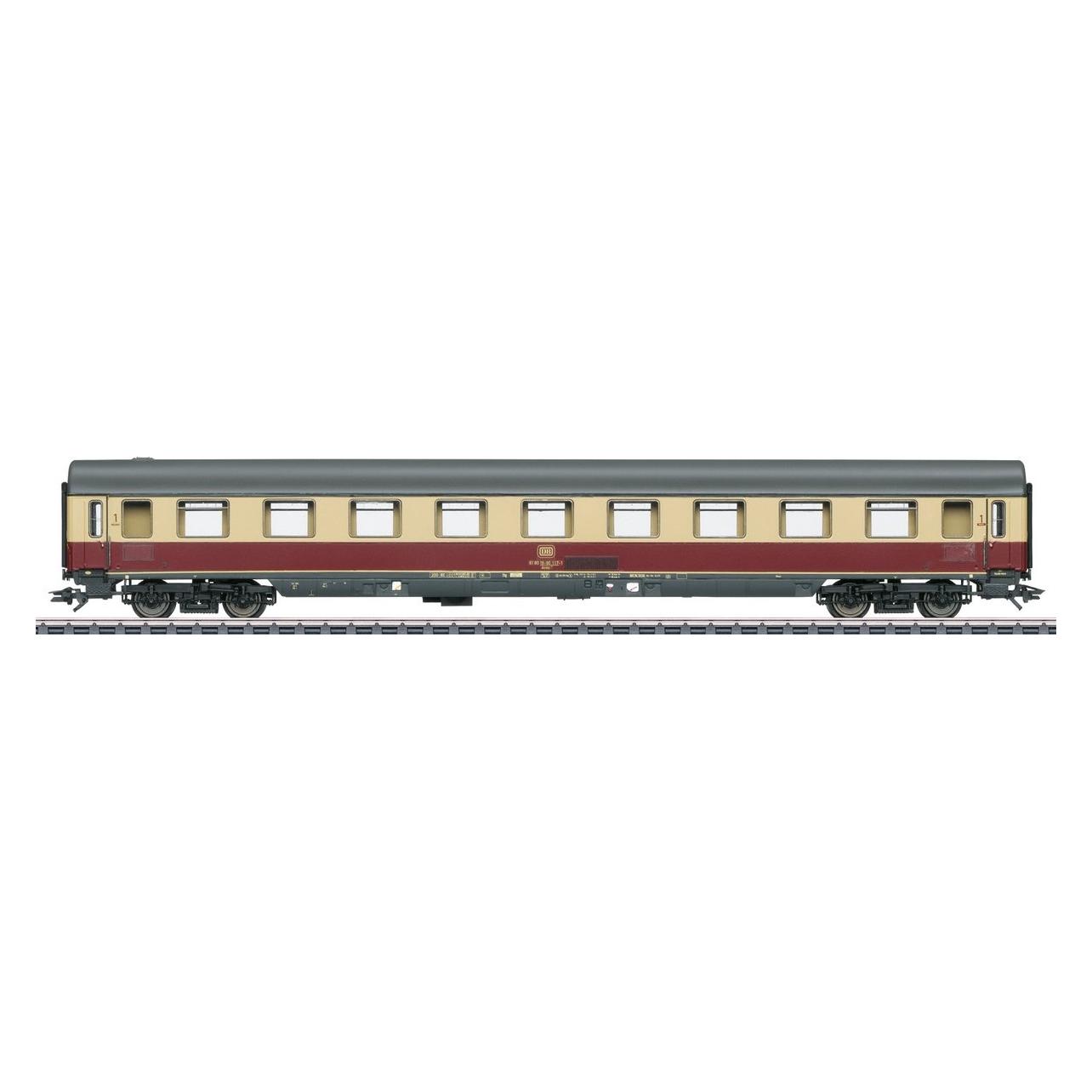 Märklin 43852 H0 Schnellzugwagen Purpurrot/Beige 1. Klasse der DB Avmz 111 (Spur H0) (43852)