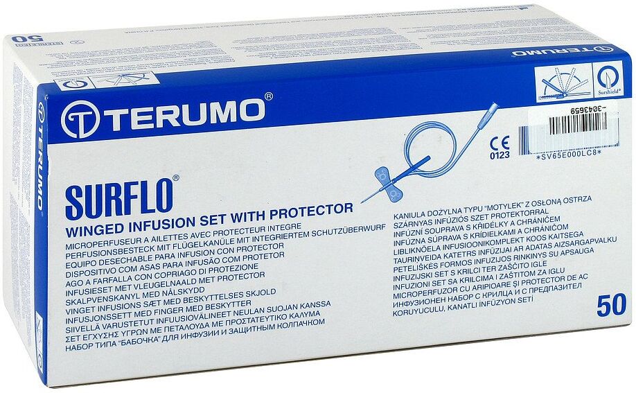 Surshield Surflo Sicherh.-perf.besteck 21 G grün