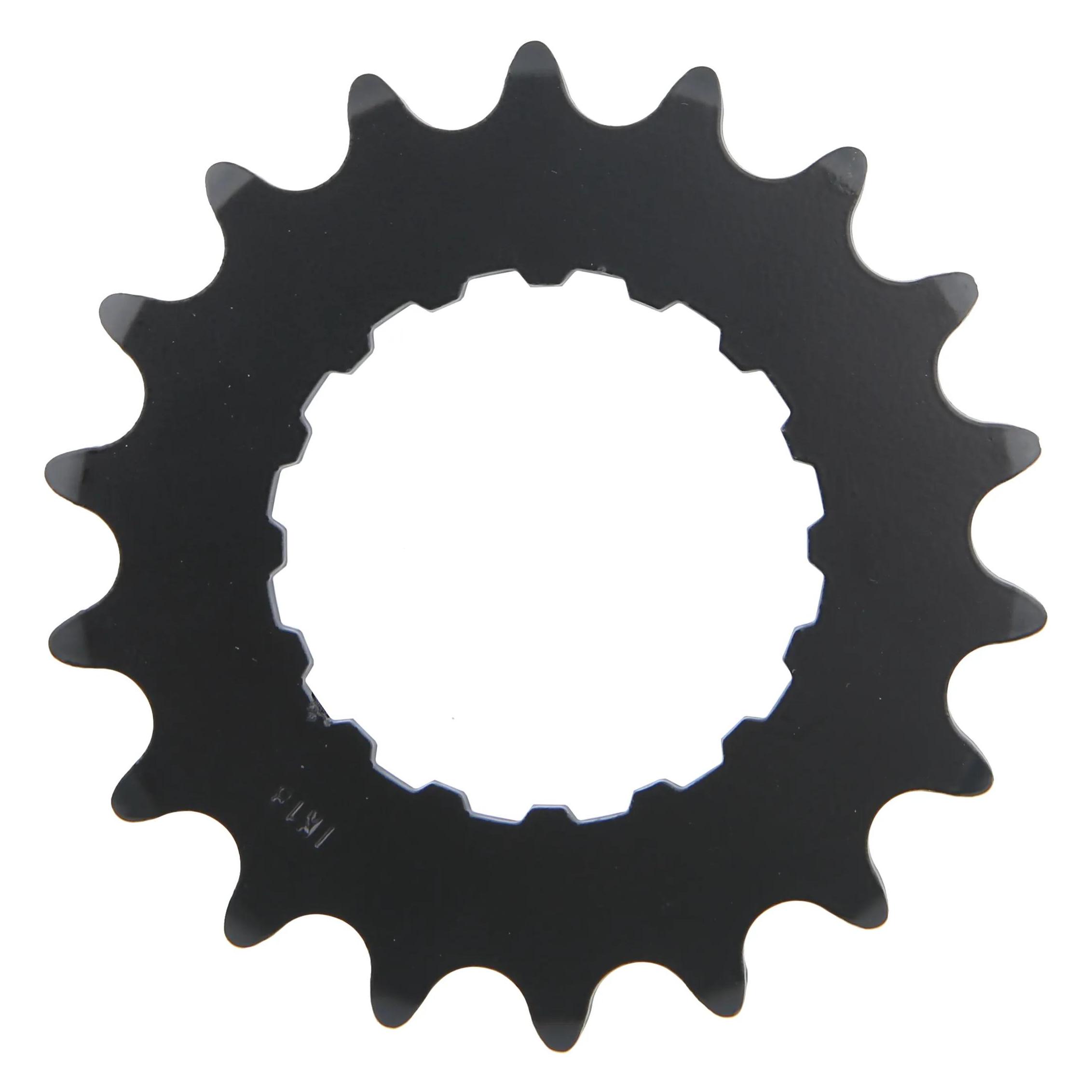 Miranda Unisex E Standard Stahl Ring E-Bike Kettenblatt, schwarz, 18T (18) (601380001845)