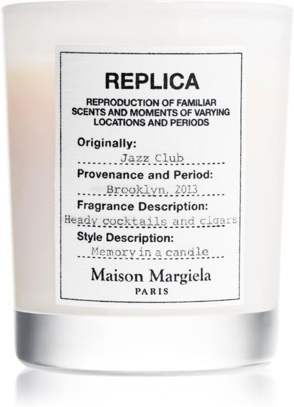 Maison Margiela REPLICA Jazz Club bougie parfumée 165 g