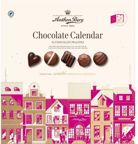 Anthon Berg Chokolade Julekalender, 264 G