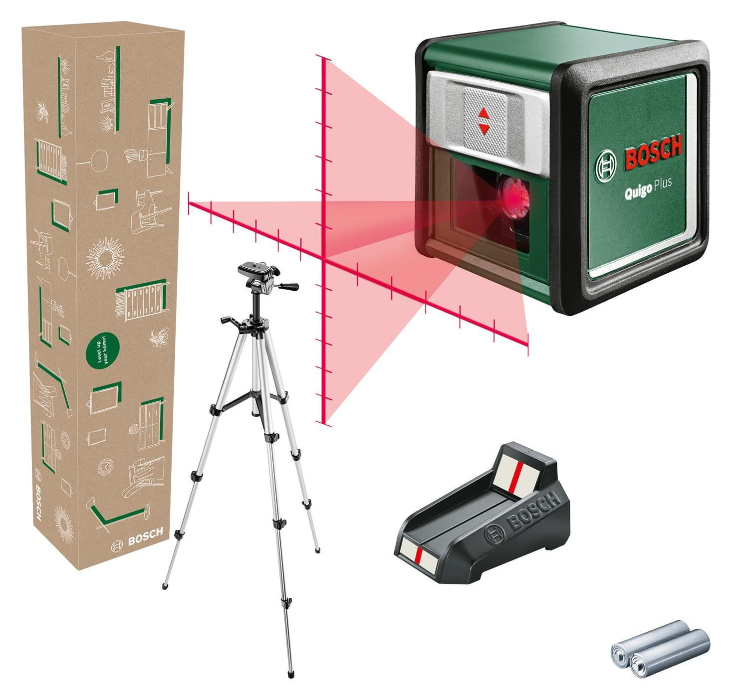 Bosch Home and Garden Kruislijnlaser Quigo Plus
