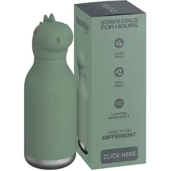 asobu® Trinkflasche Dino 460ml - grün