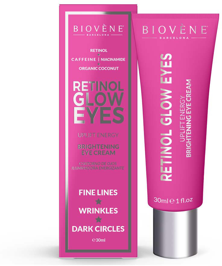 Biovene Retinol Glow Eyes uplift energy brightening eye cream 30 ml