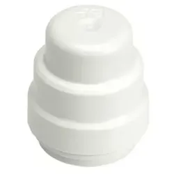 John Guest Kunststoff Endkappe PSE4620W 20mm, weiss, Kunststoff