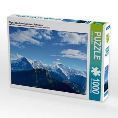 Eiger, Mönch und Jungfrau Panorama (Puzzle)