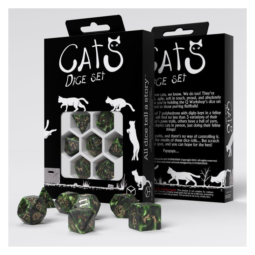 Q Workshop Cats Würfel Set Pixel (GTIN5907699497034)