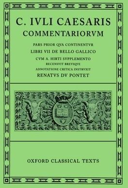 DuPontet, R. L. A. - Caesar Commentarii I. (Gallic War) (Oxford Classical Texts) - Preis vom 02.10.2026 23:42:20 h