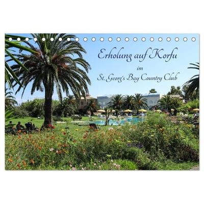 Erholung auf Korfu im St. Georg's Bay Country Club (Tischkalender 2027 DIN A5 quer), CALVENDO Monatskalender