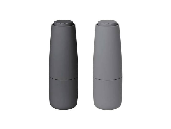 blomus Moulin à sel et poivre Salpi plastique Sharkskin-magnet (gris-gris)