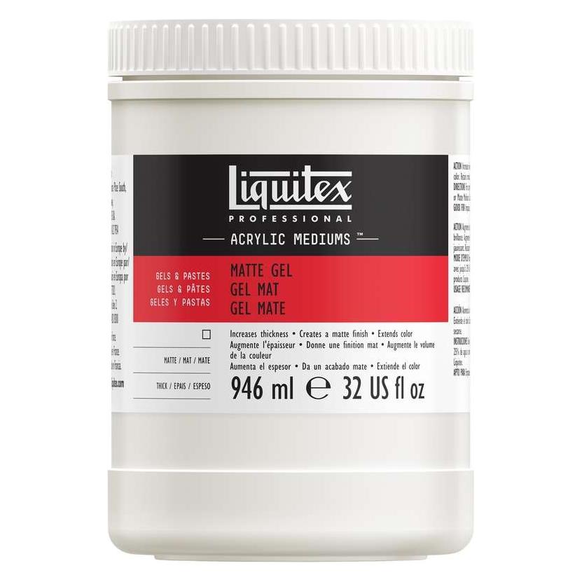 Winsor & Newton Acrylic medium matte gel 946ml (946 ml) (5323)