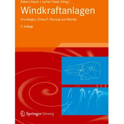 Windkraftanlagen, Fachbücher von Robert Gasch, Jochen Twele
