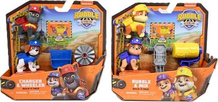 Spin Master Rubble & Crew Actiefigurenset met 2 hondfiguren