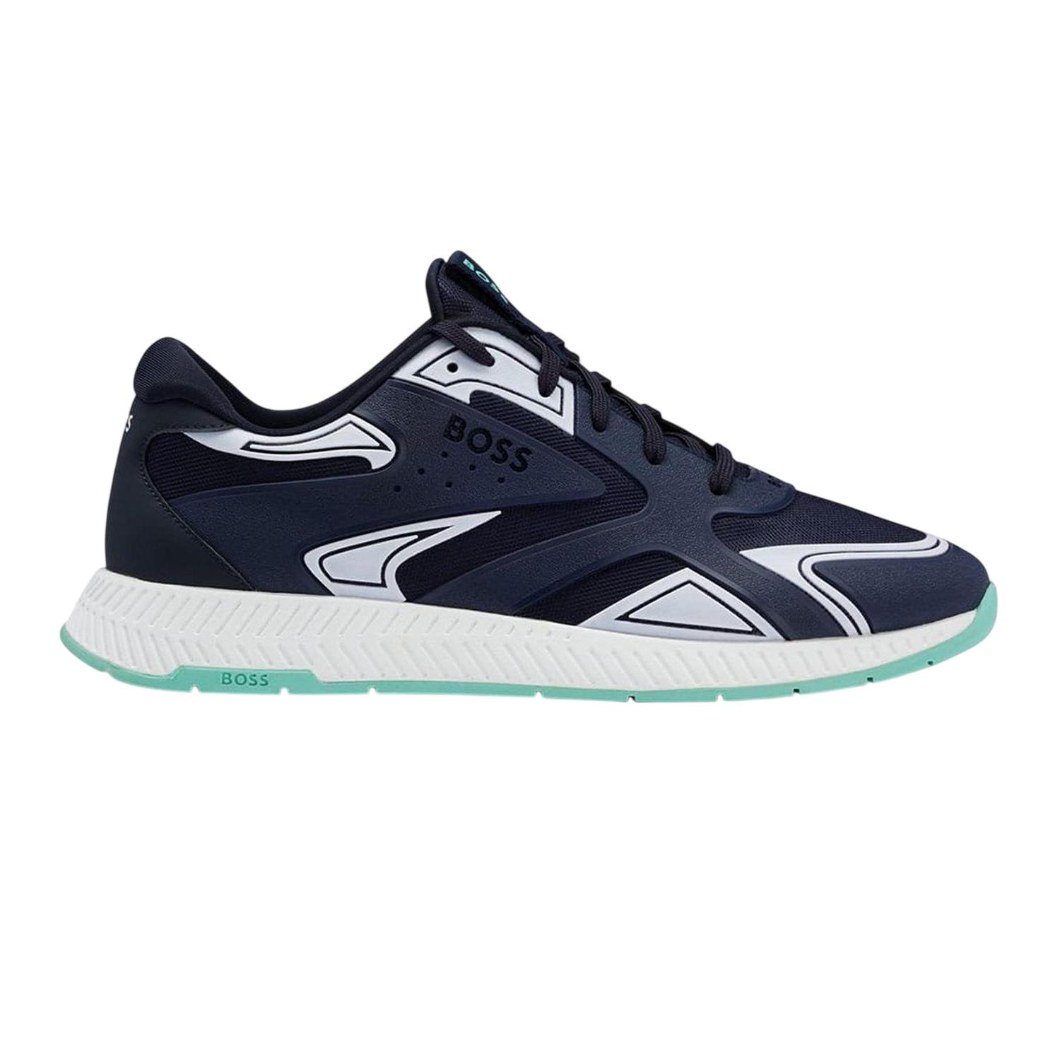 Boss Heren Sportschoenen (Blauw)