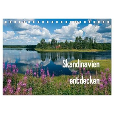 Skandinavien entdecken (Tischkalender 2026 DIN A5 quer), CALVENDO Monatskalender