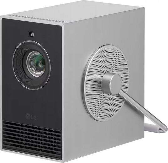 LG Projektor Hu710pb Cinebeam Q 4K 120 Zoll, Drehbare Halterung, Laser RGB
