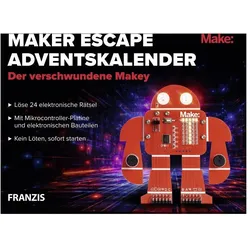 Franzis 67246 - Maker Escape Adventskalender: Der verschwundene Makey (24 Türchen)