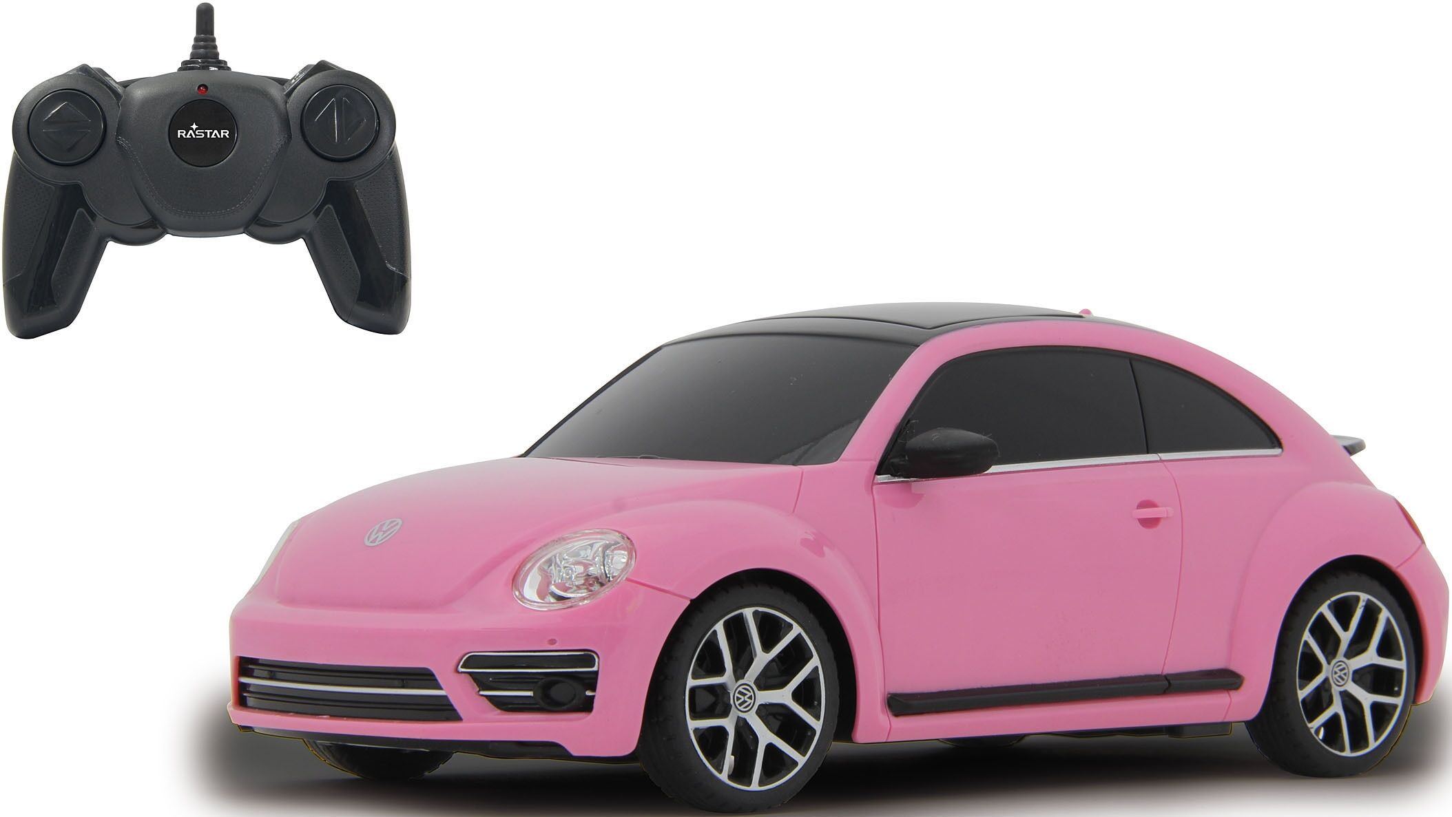 RC-Auto JAMARA "VW Beetle", pink, Fernlenkfahrzeuge, KinderB:18cm H:6cm T:8cm, Kunststoff, RC-Auto, B:18cm H:6cm T:8cm