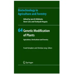 Genetic Modification of Plants, Fachbücher von Christian Jung, Frank Kempken