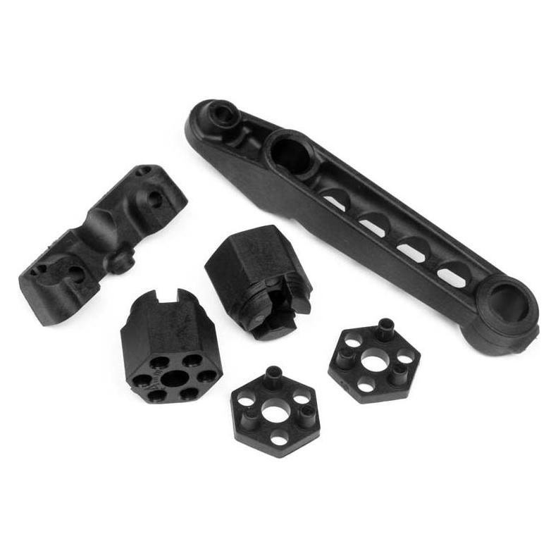 HPI Cup Racer FRONT BODY MOUNT/WHEEL HUB SET (2pcs) (85279)