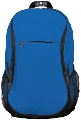 HighFive 327895 Free Form Backpack in Royal Blue   Denier Polyester