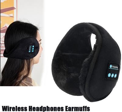 Friendly Fresh Finds Wireless Earmuffs Bluetooth Music Earmuffs With Intelligent Wireless Sound Technology Wireless Earmuffs Bluetooth Music Earmuffs With Intelligent Wireless Sound Technology