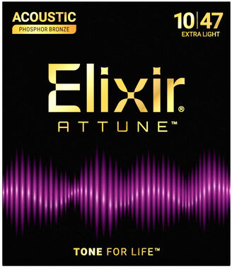 Elixir Attune 21002 Phosphor Bronze