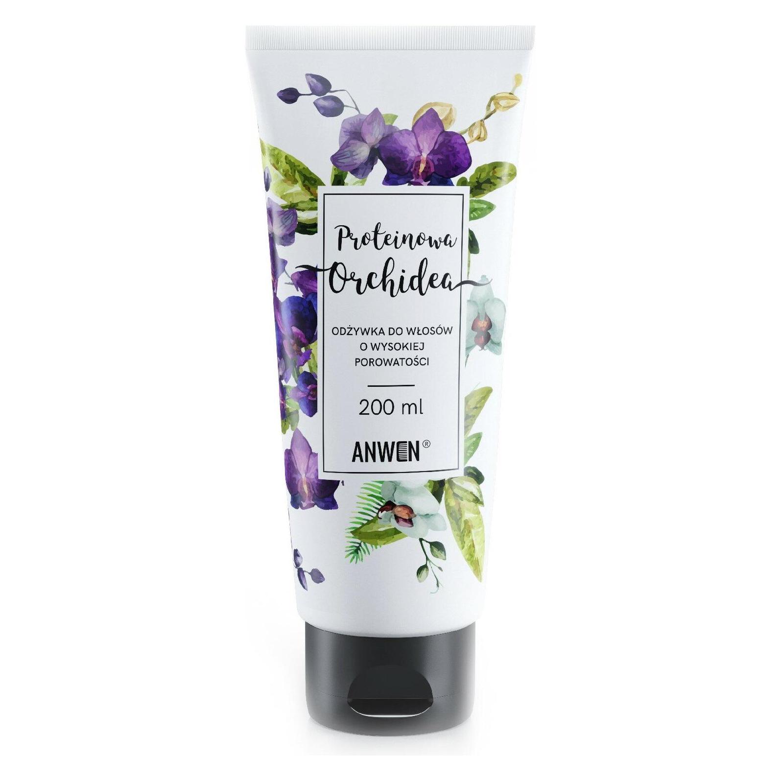 Anwen Protein Conditioner For Hair With High Porosity Orchid 200Ml (200 ml) (5907222404096)