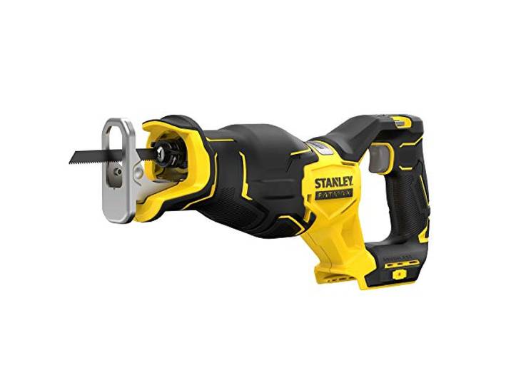 Stanley FATMAX Scie sabre 18V Moteur Brushless 29 mm 2 Vitesses (0-2300\, 0-3200) Changement de lame sans outil Sans batterie ni chargeur Gamme FATMAX V20 SFMCS310B-XJ Multicolore