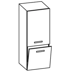 Artiqua 400 Midischrank, Stahlgrau, 400-MKT-1-45-R-7142-88 400-MKT-1-45-R-7142-88