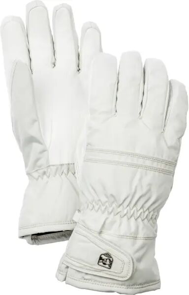 Handschuhe Hestra Primaloft Leather Damen (5 - Ivory/Offwhite)