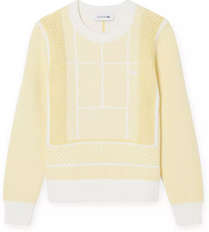 Lacoste - Pullover, für Damen, Gelb, Größe 40