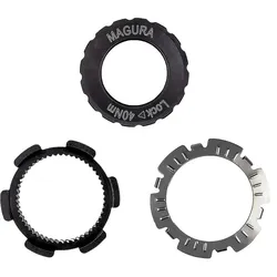 MAGURA Center Lock Verschlussring für Bremsscheiben inkl. Lockring für Steckachs...