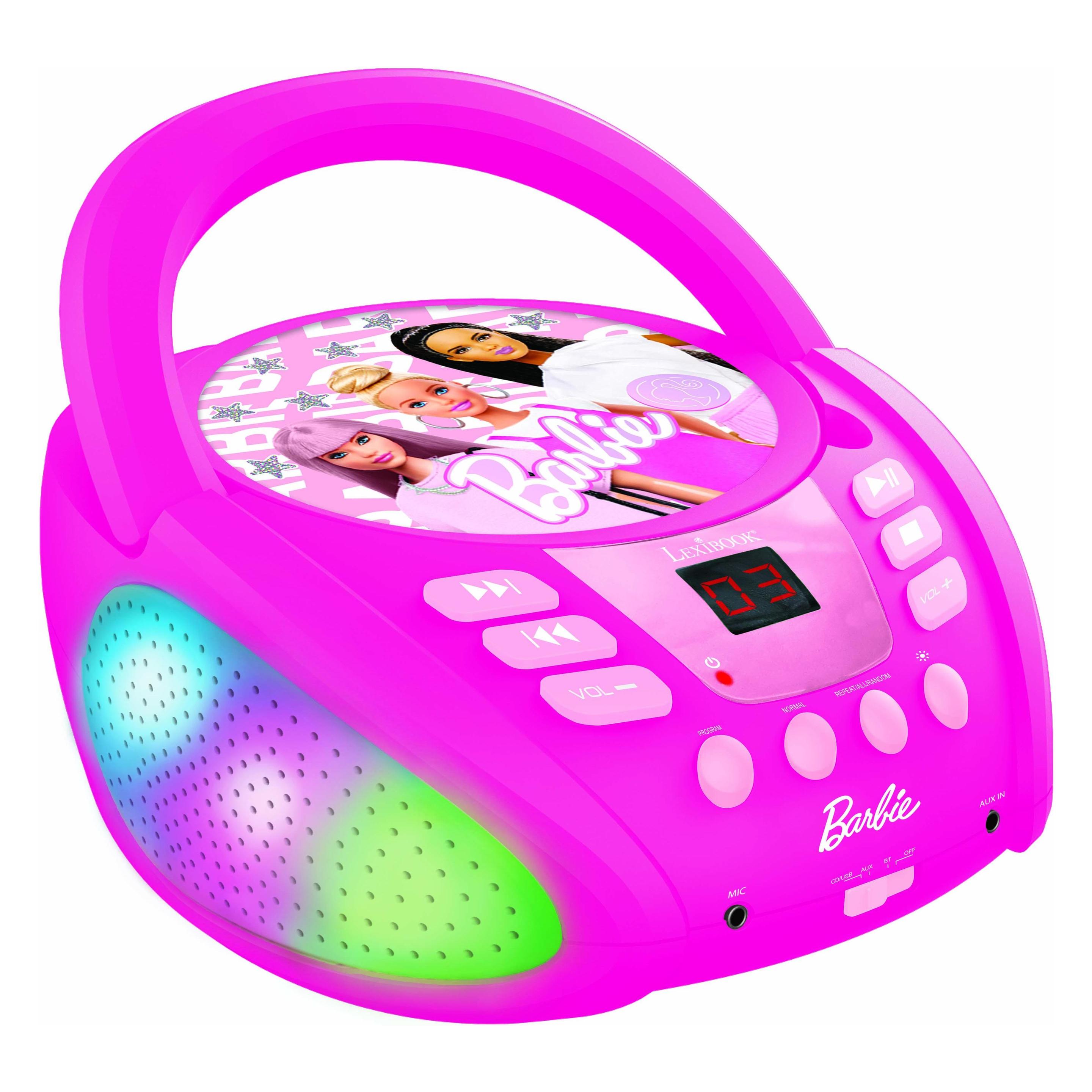 Lexibook Barbie Bluetooth CD player with light effects (RCD109BB) (RCD109BB)