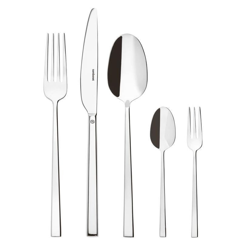 Rosenthal Besteck 60tlg.Vh. Rock Edelstahl 18/10 (60 Stk., Besteck Set) (31352887)