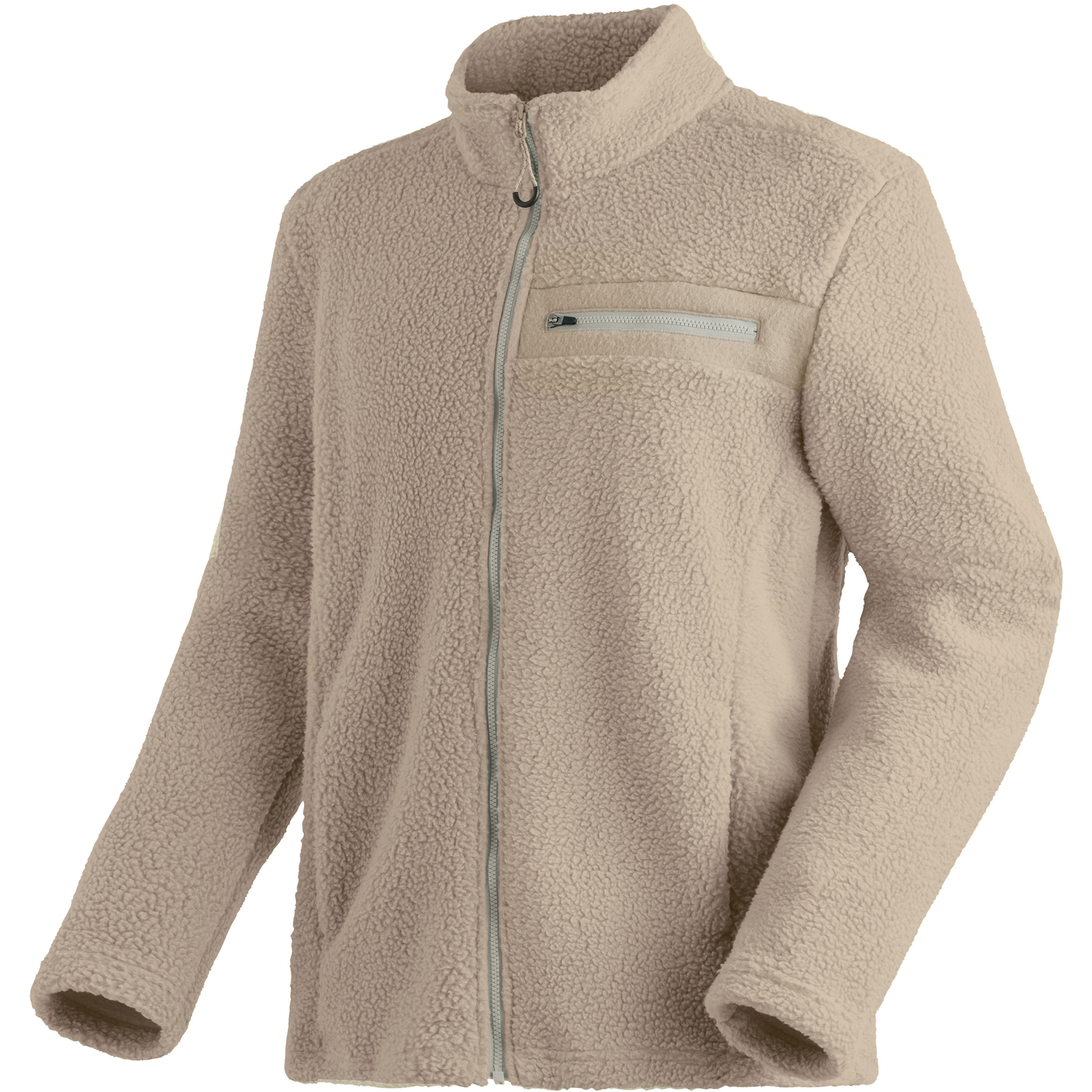Maier Sports Racka Herren Fleecejacke beige Größe L Trekking Schnell trocknend