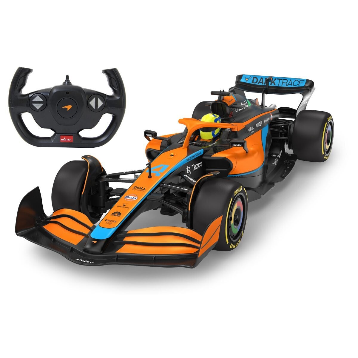 Jamara Germany McLaren MCL36 schaalmodel 1:12 oranje 2,4 GHz