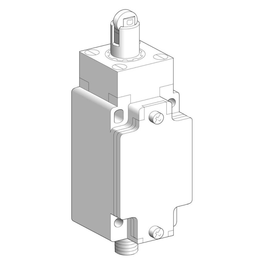 TE Sensors Limit Switch Roller Plunger NC&NO M12 (M12) (XCKJ167D)