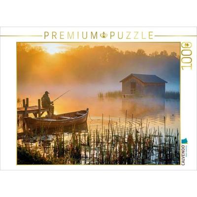 CALVENDO Puzzle Wo Wasser träumt und die Seele anlegt. | 1000 Teile Lege-Größe 64x48cm Foto-Puzzle für glückliche Stunden, Sonstige von , Calvendo