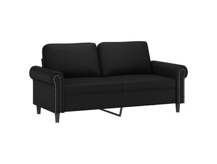 BEAU Canapé à 2 places Noir 140 cm Similicuir SS0000249917