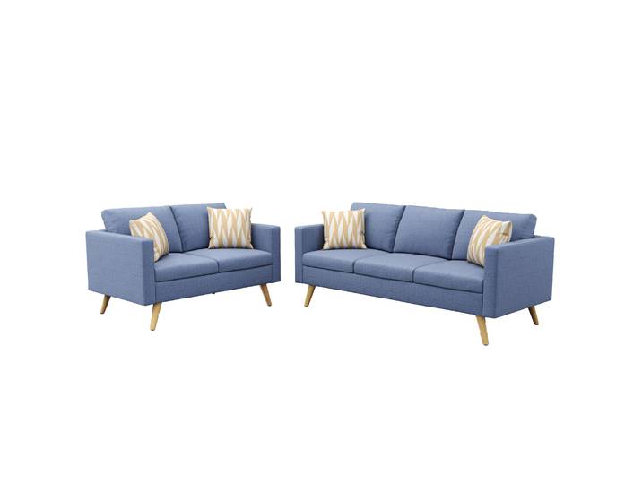 Sofa Set BLAIR blau