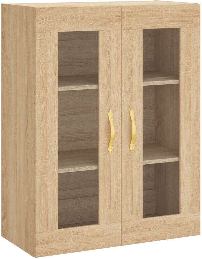 vidaXL Armoire murale chêne sonoma 69,5x34x90 cm