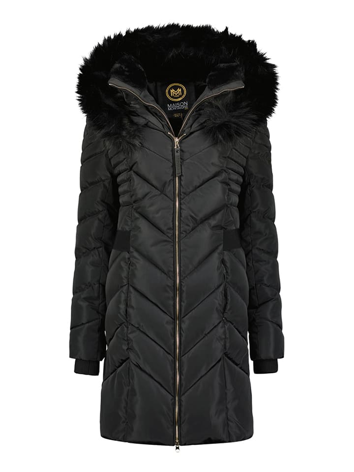 Maison Montaigne Parka "Dolmai" in Schwarz - L