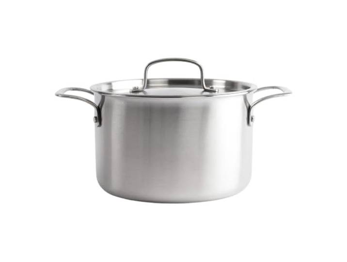 Gastrotools Edelstahl Kochtopf 4 L – 20 cm – 5-Ply – PFAS-frei Backofenfest bis 300 °C Spülmaschinengeeignet Für Induktion & Gas Gleichmäßige Wärme Hergestellt in Italien